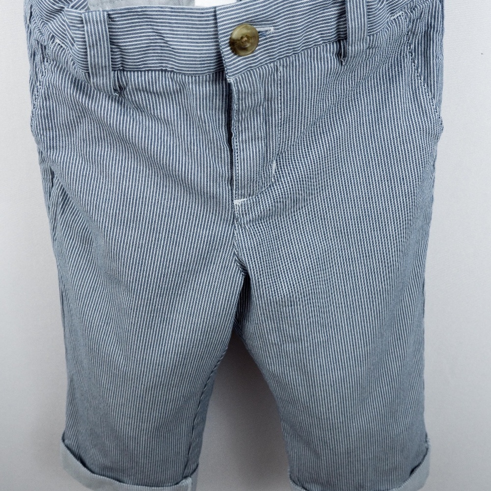 Janie and Jack Boy's Pinstripe Pants 18/24M.